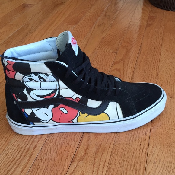 vans disney mickey mouse